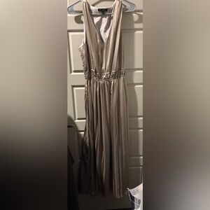 Banana Republic Beige Maxi Dress